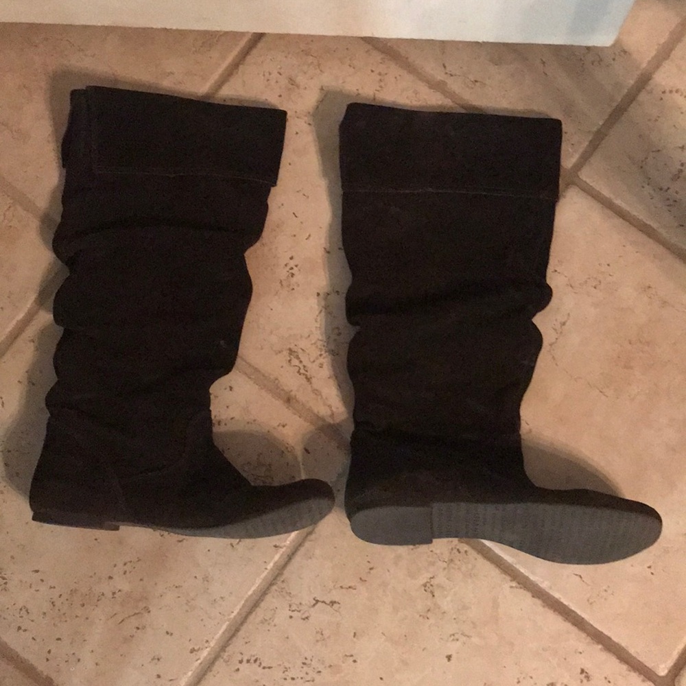 Gianni Bini chocolate brown slouch boots